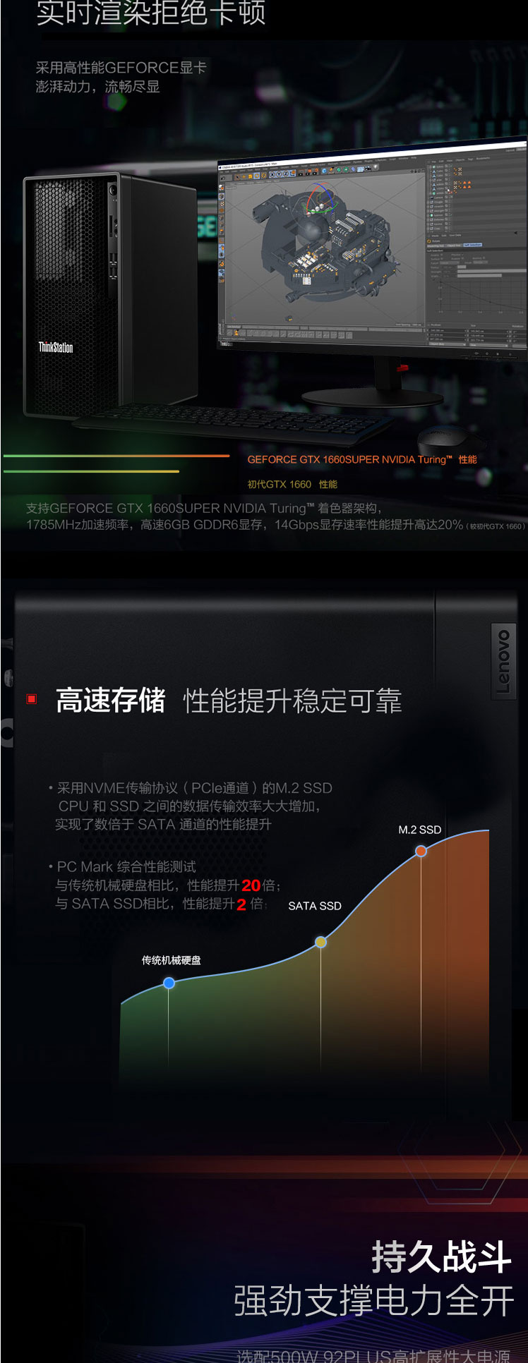 联想（ThinkStation）P340图形工作站 (图4)